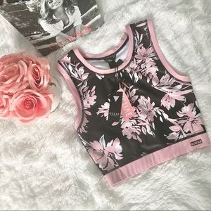 GUESS top sports top or active bra crop top